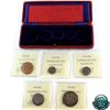 Image 2 : 1908 5-coin SPECIMEN Set with original 6b Mint Case all ICCS Certified SP-64 & SP-65! *RARE!