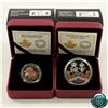 Image 1 : RCM Issue: 2015 Canada $20 A Historic Reign & 2016 $3 Queen Elizabeth Rose Fine Silver Coins (Tax Ex
