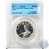 Image 1 : 2011 Lasqueti Mint 1/2oz .9995 Silver Round Dragonfly Design CCCS Certified PF-65 Heavy Cameo