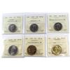 Image 1 : 1992-2015 Canada 25-cent, 50-cent & Loon $1 ICCS Certified - 1992 25-cent MS-67 NBU, 1997 25-cent MS