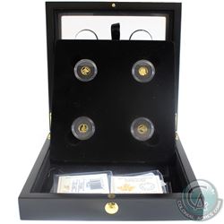 2016-2017 Canada Predator vs Prey .999 Gold 1/2g 4-Coin Set in RCM Magnifying Display (Tax Exempt)