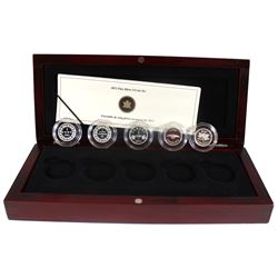 2012 Canada 1-cent Farewell to the Penny 5-coin Set (Tax Exempt)