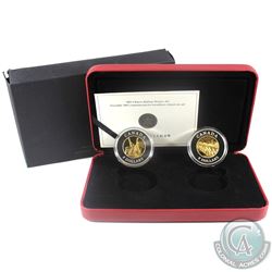 2005 Canada $8 Chinese Railway Workers Fine Silver 2-Coin Set (Tax Exempt)