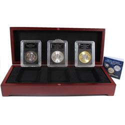 2018 30th Anniversary Canadian Silver Maple Leaf 3-Coin Set (Tax Exempt) You will receive the BU, BU