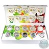 Image 1 : Complete 2014 'O' Canada $10 Fine Silver 10-Coin Set with Deluxe RCM Box (Tax Exempt)