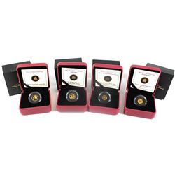 2012-2014 Canada Fine Gold RCM Coin collection (Tax Exempt) You will receive the 2012 1/25oz 150th A