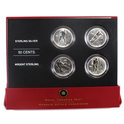 2005 Canada 50-cent Toronto Maple Leafs Hockey Legends Four Coin Set.