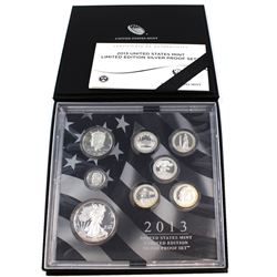2013-S United States Mint Limited Edition Silver Proof Set.  Toned.