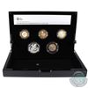 Image 1 : 2018 United Kingdom Limited Edition Silver Proof Commemorative 5-coin Set.