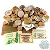 Image 1 : Estate lot of Mixed Wooden Tokens. You will receive 84 Tokens in this collection. 84pcs.