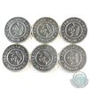 Image 2 : 6x Monarch 1/2oz Butterfly .999 Fine Silver Rounds (TAX Exempt) You will receive a total of 3oz of F