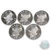 Image 1 : 5x Sunshine Mint 1/2oz Fine Silver Rounds (Tax Exempt) 5pcs.
