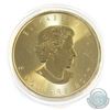 Image 2 : 2017 Canada $5 Coloured 'Flame' Horse Gilded 1oz Fine Silver Maple (Tax Exempt)