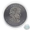 Image 2 : 2015 Canada $5 Coloured 'Blue Jay' Antique Finish 1oz Fine Silver Maple (Tax Exempt)