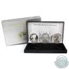 Image 1 : 2006 20th Anniversary of the American Eagle Silver 3-coin set (Tax Exempt). To commemorate the 20th 