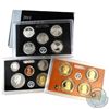 Image 1 : 2011 United States mint silver proof 14-coin set with box and coa (some coins are lightly toned, and