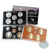 Image 1 : 2015 United States mint silver proof 14-coin set with box and coa (some coins are lightly toned, and