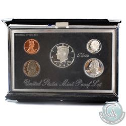 1995 United States Mint Premier Proof 5-coin set. Coins contain natural toning and comes in original