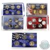 Image 1 : Estate lot of 5x  USA commemorative Statehood 25-cent & Presidential Dollar sets: 2x 2001 proof sets