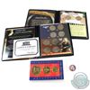 Image 1 : Estate Lot of United States Commemorative Coins and Set Collection. You will receive 1976 3-coin 24k
