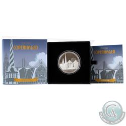 New Zealand Mint Issue: 2017 Niue $2 Great Cities - Copenhagen 1oz. Fine Silver Coin (Tax Exempt)