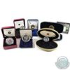 Image 1 : Lot of RCM Issued commemoratives: 1983 Charles and Diana Medallion, 1992 Parliament Loon ( cracked c