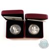Image 1 : 2x 2011 Canada $15 Ultra High Relief Silver Coin - Prince William. Coins come encapsulated with disp