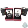 Image 1 : 2010 Canadian Navy Centennial & 2012 War of 1812 Brilliant Uncirculated Silver Dollars (TAX Exempt) 