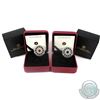 Image 1 : 2011 Canada $3 Birthstone Fine Silver Collection - May & November. 2pcs (TAX Exempt)