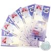 Image 1 : 5x 2009 $10 BC-68b Bank of Canada Notes with Consecutive Serial Numbers - BFM3468889-93. 5pcs