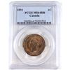 Image 1 : 1-cent 1894 PCGS Certified MS-64 RB. A bright lustrous coin with deep tones throughout.