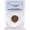Image 1 : 1-cent 1927 PCGS Certified MS-64 Brown.