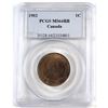 Image 1 : 1902 Canada 1-cent PCGS Certified MS-64 RB