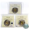 Image 2 : 2009, 2011 Boreal Forest & 2015 McCrae Canada $2 ICCS Certified MS-66. 3pcs
