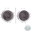 Image 2 : Estate Lot of 2x 1968 Canada Nickel Dollars. One has Double Die Reverse and the other has Doubled Ho