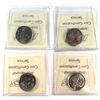 Image 2 : 4x 2005P Canada 25-cent ICCS Certified - 2005P Veterans, 2005P Canada Day MS-67 NBU, 2005P Saskatche