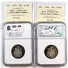 Image 2 : 1993 & 1994 Canada 50-cent Cross Graded NGC Certified PF-69 Ultra Heavy Cameo & ICCS Certified PF-68