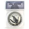 Image 1 : 1992 Australia $1 Kookaburra ANACS Certified MS-70 DCAM.  (Tax Exempt)