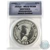 Image 1 : 1993 Australia $1 Kookaburra ANACS Certified MS-70 DCAM. (Tax Exempt)