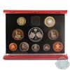 Image 1 : 1997 United Kingdom Deluxe 10-Coin Proof Set in Original Packaging.