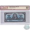 Image 1 : BC-23b 1937 Bank of Canada $5 Gordon-Towers, S/C Prefix, 7724783. BCS Certified EF-40.