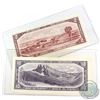 Image 2 : 1954 Bank of Canada $2 & $10 Replacement Note Set.  You will receive a 1954 $2 Beattie-Rasminsky *B/