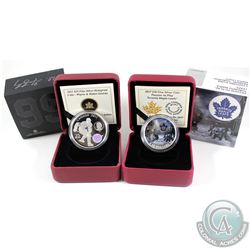 2011 Canada $25 Wayne & Walter Gretzky Hologram & 2017 Canada $10 Passion to Play - Toronto Maple Le