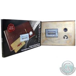 2012 Canada Titanic 2-Coin and Stamp Collector's Set (1912-2012). Outer Box contains light wear.