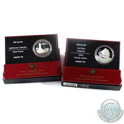 2005 Canada $20 3-Masted Ship & Toronto Island Fine Silver Coins (Tax Exempt) Toronto Island has a s