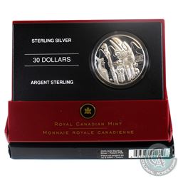2005 Canada $30 Totem Pole Sterling Silver Coin.