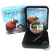 Image 1 : 2015 Cook Islands $5 3D World Of Parrots- Rainbow Lorikeet Sterling Silver Coin.