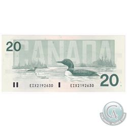 1991 Bank of Canada $20 Thiessen-Crow EIX/2192630 CUNC.