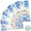 Image 1 : Consecutive 2001 Bank of Canada $5, Knight-Dodge, ANY/5593661/62/63/64/65. CUNC Condition. 5pcs.