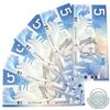 Image 1 : Consecutive 2001 Bank of Canada $5, Knight-Dodge, ANY/5593666/67/68/69/70. CUNC Condition. 5pcs.